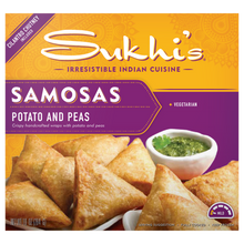Load image into Gallery viewer, Potato &amp; Pea Indian Samosa
