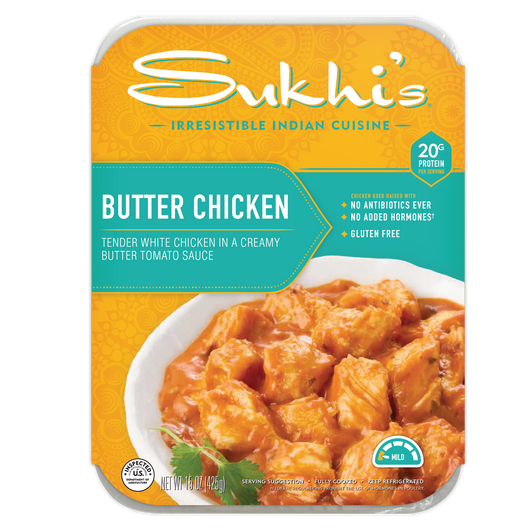 Sukhi's Indian Food | Butter Chicken Curry Gluten Free Entree 15oz