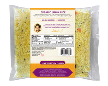 Load image into Gallery viewer, Sukhi's Organic Lemon Rice | Nutrition Facts
